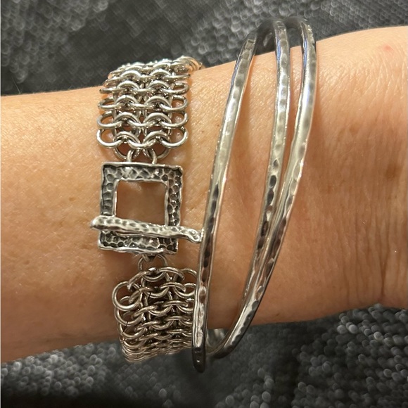 One of a kind Vintage Chainmail bracelet! - Picture 2 of 7